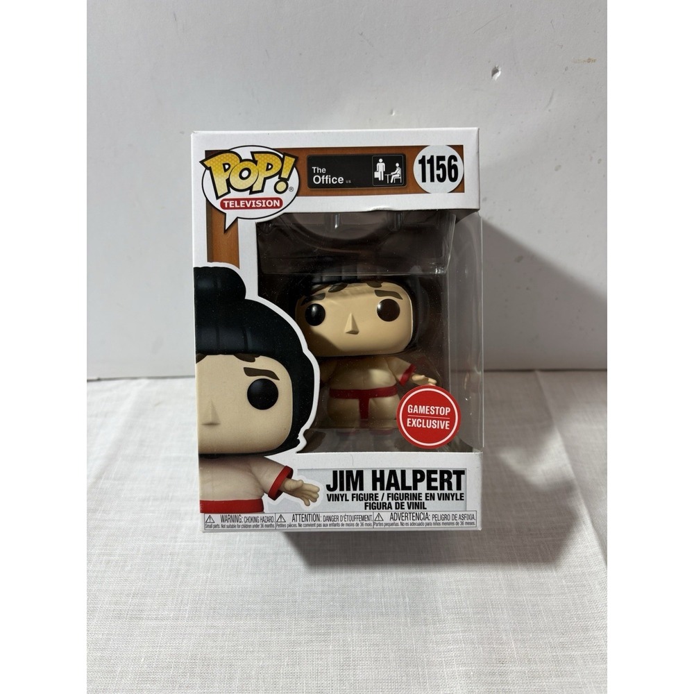 Funko POP Vinyl The Office JIM HALPERT SUMO SUIT #1056 GameStop Exclusive